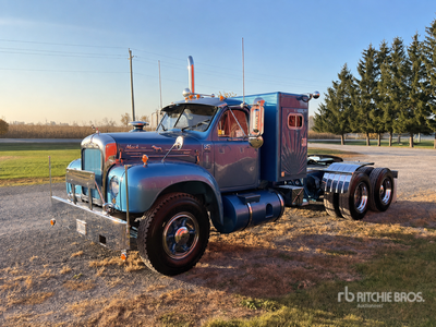 1962 Mack B-61 6x2 T/A Sleeper Truck Tractor