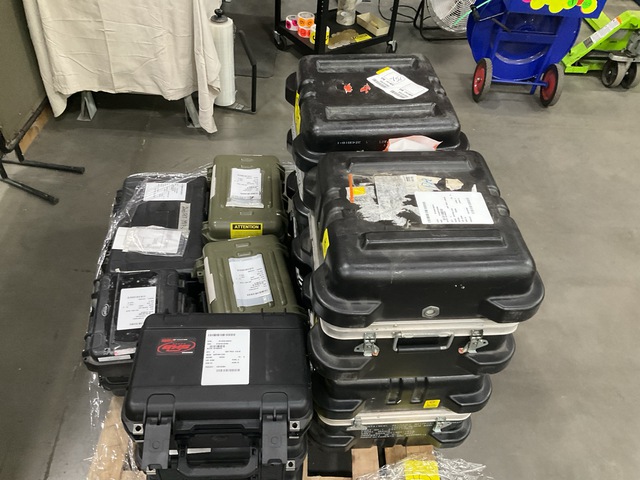 (14) Assorted Storage Cases