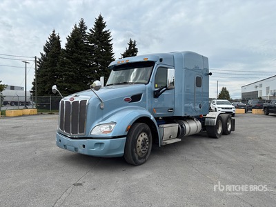 2015 Peterbilt 567 6x4 Ciągnik siodłowy T/A z kabiną sypialną