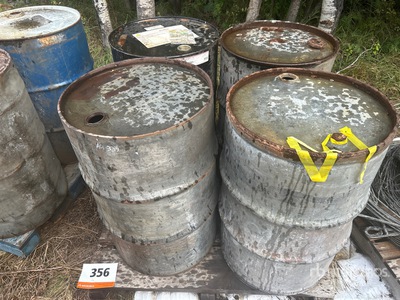 (4) Steel Barrels
