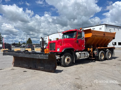 2012 International Paystar 5500i 6x4 Snow Plow Truck