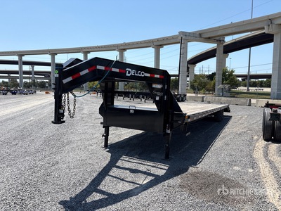 2026 Delco 40 ft T/A Gooseneck Remorque pour équipement