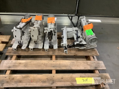 (5) Assorted Industrial Sewing Machines