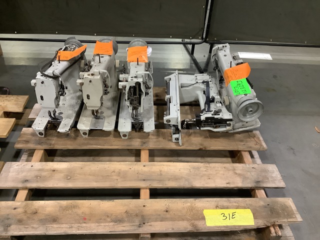 (5) Assorted Industrial Sewing Machines