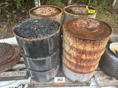 (4) Steel Barrels