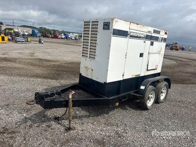 Whisperwatt DCA-70USI 70 kVA Mobile Generator Set