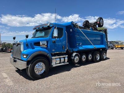 2024 Western Star 47X 14x4 Super 18 Five Axle Dump Truck