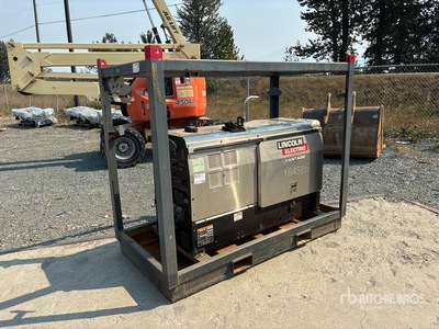 2016 Lincoln Vantage 500 500 A Skid-Mounted Multi-Process Engine Driven Welder