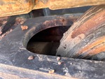 Undercarriage with Left Track Tensioner