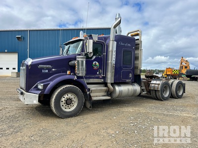 2005 Kenworth T800 6x4 Ciągnik siodłowy T/A z kabiną sypialną