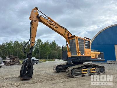 2010 Hyundai R210LC-9 Tracked Short Wood Cargadora de troncos