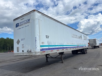 2001 Trailmobile 53 ft x 102 in T/A Semi-remorque fourgon