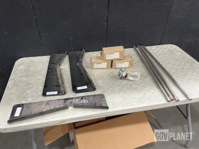 (8) Mounting Brackets, (101) Socket Wrench Handle Bars & Assorted Items