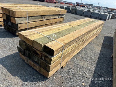 Quantity of (16) Surplus Pressure Treated Lumber Tarcica