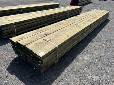 Quantity of (20) 3 in x 10 in x 20ft Marine Grade 2.5 Lumber