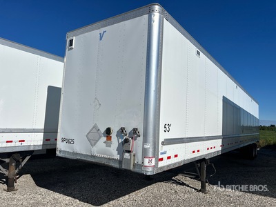 2014 Vanguard 53 ft T/A Van Trailer