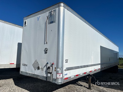 2014 Vanguard 53 ft x 102 in T/A مقطورة فان