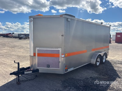 2007 Kargo-Max 18 ft T/A Enclosed Trailer