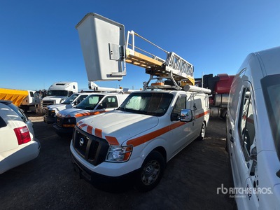 2013 Robert Hydralique RH38D 11.51 m on 2013 Nissan 3500 4x2 Van Mounted Aerial Lift