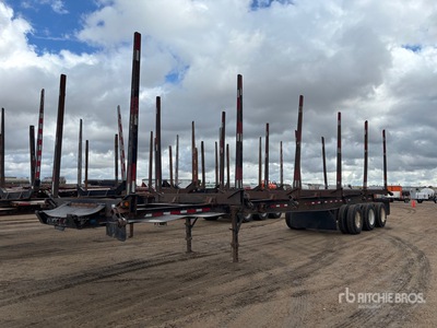 2011 Peerless SWSF 48 ft Tri/A Hayrack مقطورة جذوع