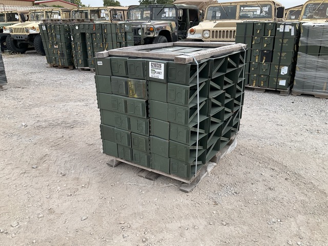 (120) M2A2 Ammo Cans - For 9mm