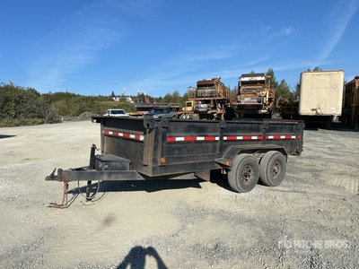 2011 PJ Trailers 14 ft T/A Remorque à Benne Utilitaire