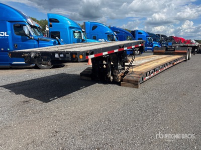 1995 Trail King TK70M T/A Removable Gooseneck Góndola