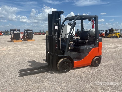 2023 Toyota 8FGCU25 5000 lb Pneumatic Tire Forklift