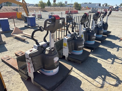 Quantity of (6) 2017 UniCarriers RPXT2W2G60B E Pallet Jack