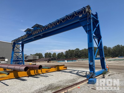 2014 T 10 ton 10 Ton Double Gantry رافعة جسرية علوية