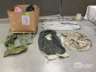 (7) LiteFighter Shelters, (5) Bivy Covers, (14) Clothing Bags & Assorted Items