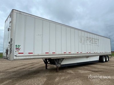 2023 Wabash 53 ft x 102 in T/A Semi-remorque fourgon