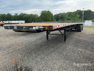 2012 Fontaine 47 ft T/A Flatbed Trailer