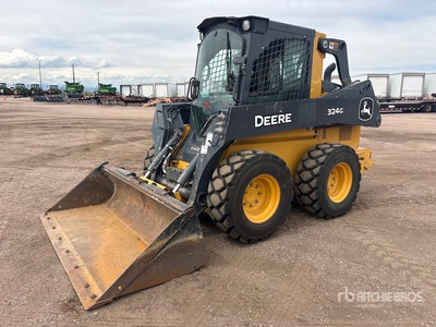 2021 John Deere 324G を見 Skid-Steer Loader