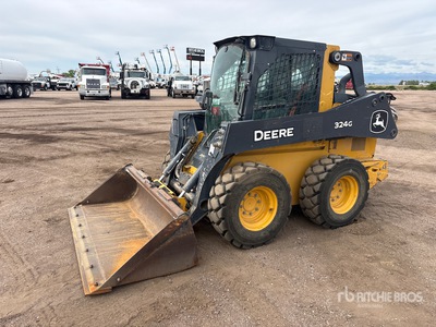 2021 John Deere 324G を見 Skid-Steer Loader
