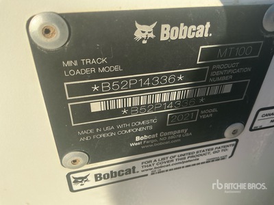 2021 Bobcat MT100 Chargeuse sur rails compacte