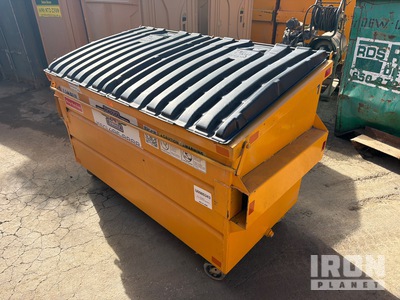 2 cyd Front End Loader Contenedor de Desechos