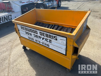 2 cyd Front End Loader Contenedor de Desechos
