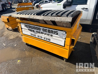 2 cyd Front End Loader Contenedor de Desechos