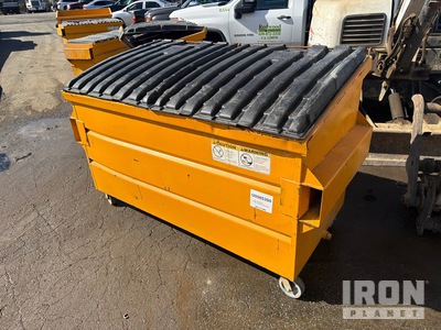 2 cyd Front End Loader Contenedor de Desechos