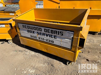 2 cyd Front End Loader Contenedor de Desechos