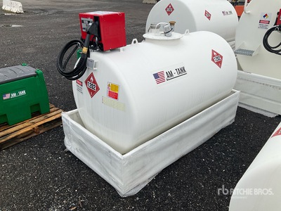 2026 AM Tank 500 500 gal Skid Mounted Steel Diesel Benzinetank (Unused)