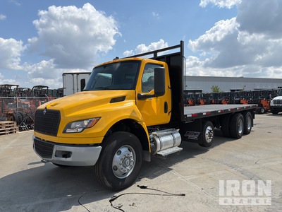2023 International MV607 8x4 Flatbed Truck