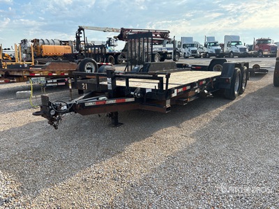 2015 Behnke 20 ft T/A Plataforma Basculante