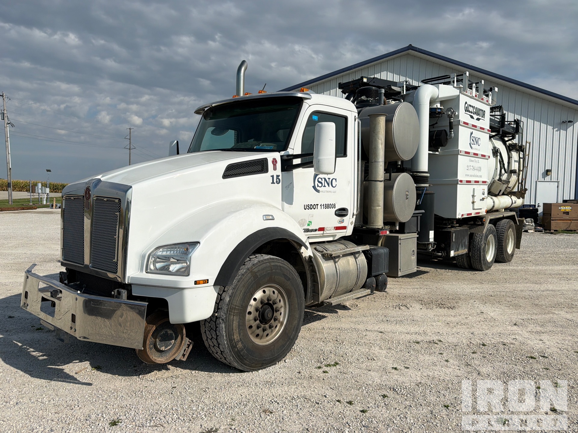 2018 Vactor XXS4116TC on 2018 Kenworth T880 6x4 Vactor Guzzler Model XXS4116TC Serial 17-12G-6434 Vacuum Excavator Truck