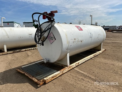 2006 Northern Steel 4328 L Skid Mounted Steel Zbiornik paliwa