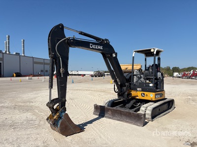 2020 John Deere 50G Minigraafmachine