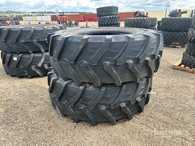 Quantity of (2) 710/70R42 Tires