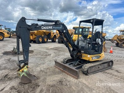 2019 John Deere 35G Mini Excavadora