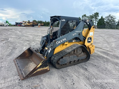 2020 John Deere 317G Oruga cargadora compacta